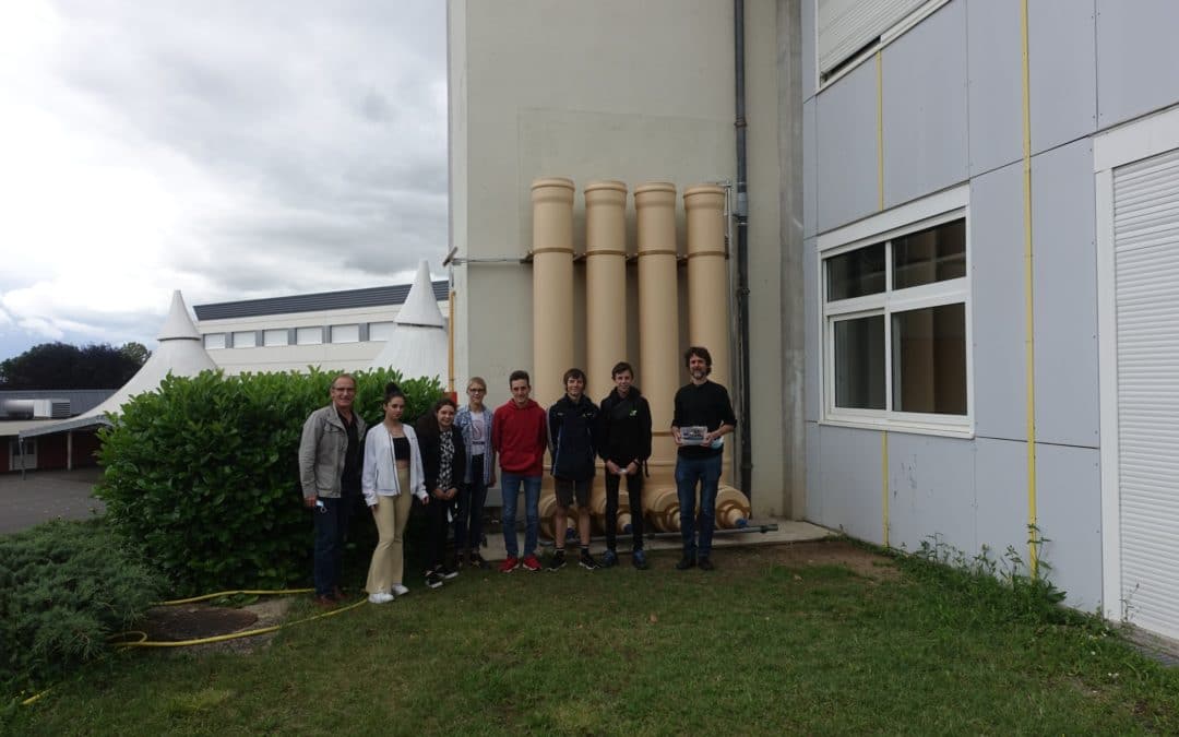 Le jardin du Collège Antoine De St-Exupéry à l’abri de la sécheresse !